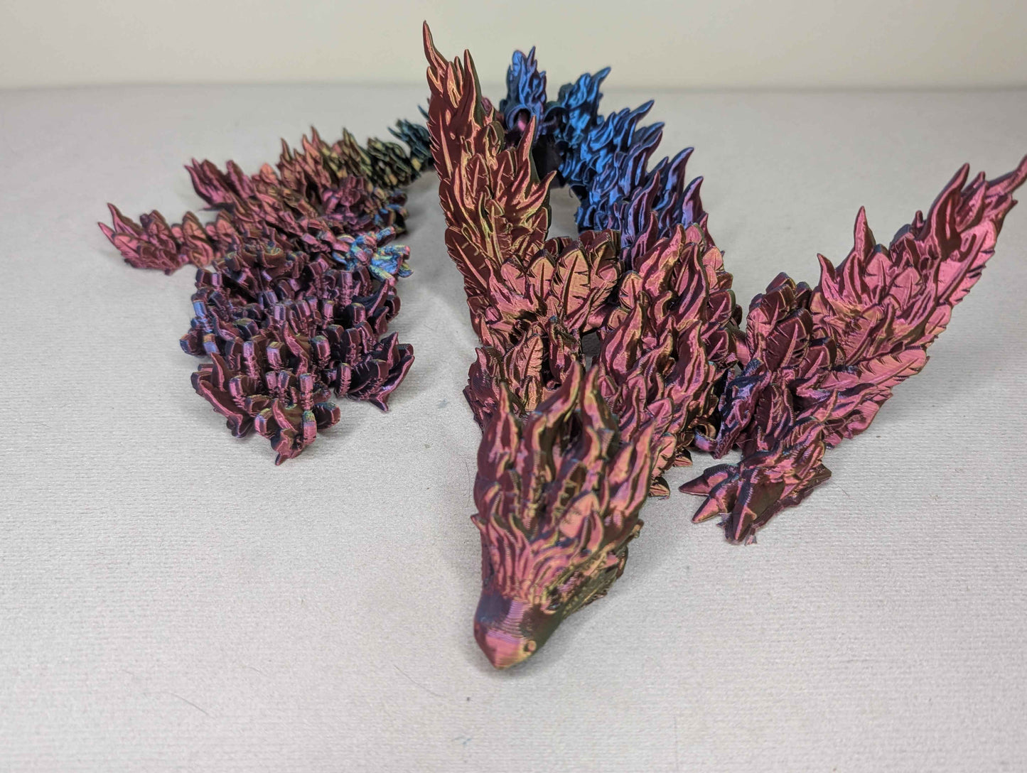 Phoenix Dragon, Articulating, 3d print